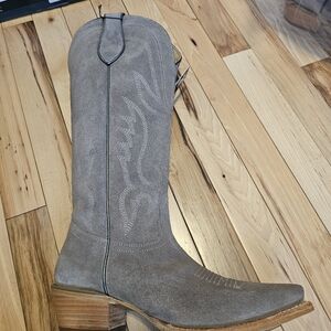 Tony Lama Gray Heeled Western Boots
